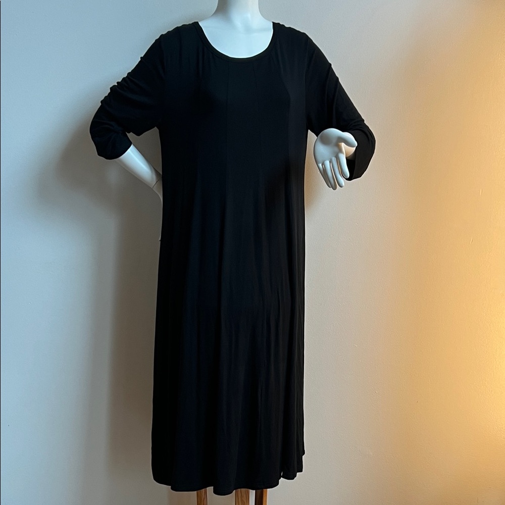 Hotouch Black Dress casual lounge or dress up for any occasion